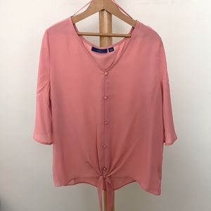 Pretty pink blouse by apt. 9 (small)